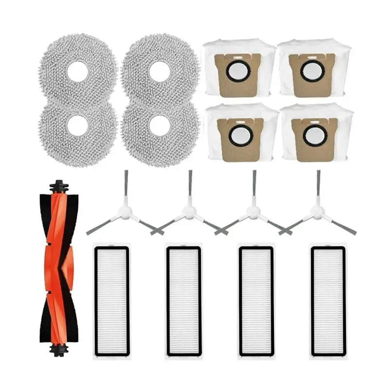 THIVN-For Robot Vacuum X20+ / X20 Plus Replacement Parts Accessories Hepa Filter Mop Cloth Dust Bag