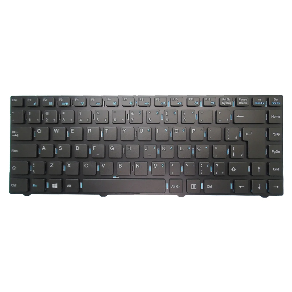 Brazilian BR Laptop Keyboard For VAIO C14 VJC141 VJC141F11X Black Without Backlit New
