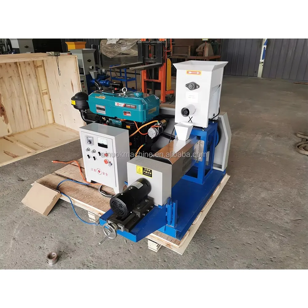 Single Screw Pet Food Extruder Machine for Dog & Cat Feed Production High Efficiency Motor & Gear Components view 5