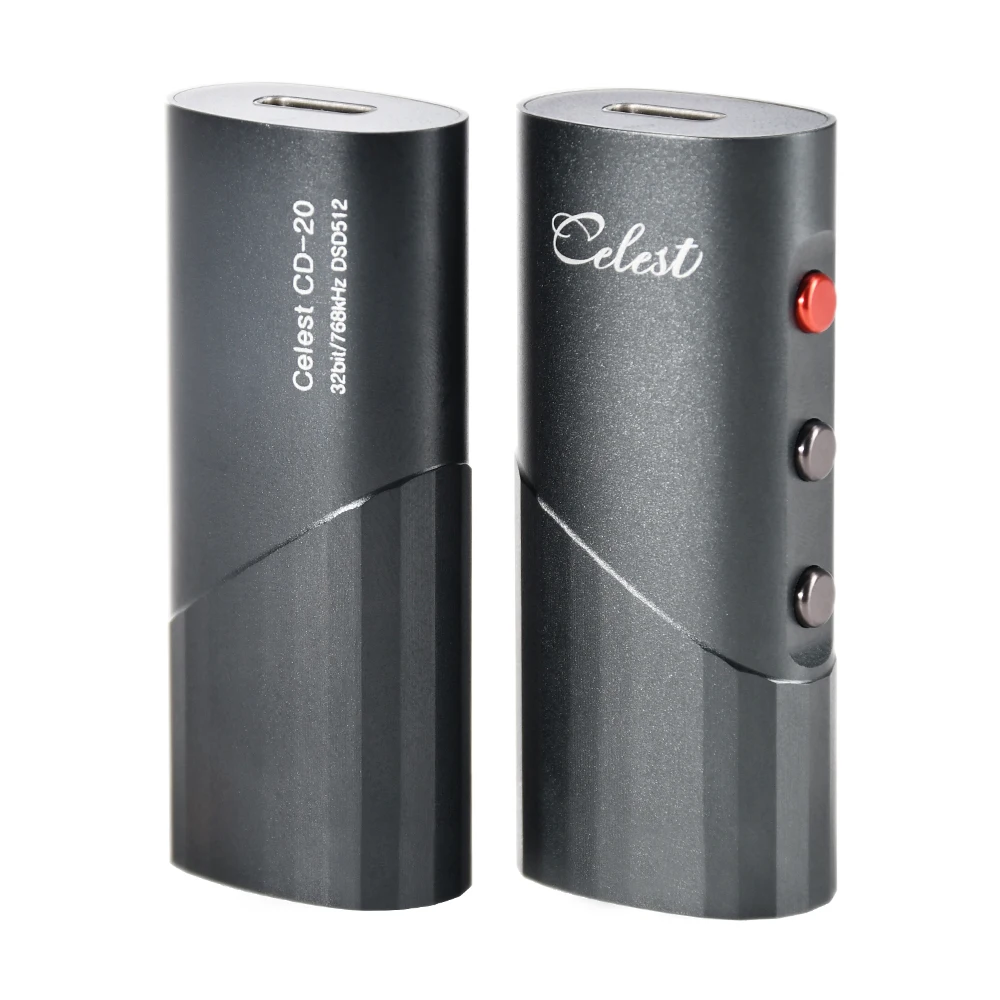 Amplificatore DAC e cuffie portatile Celest CD-20 Prestazioni eccezionali con ES9039Q2M Supporta la decodifica hardware PCM e DSD