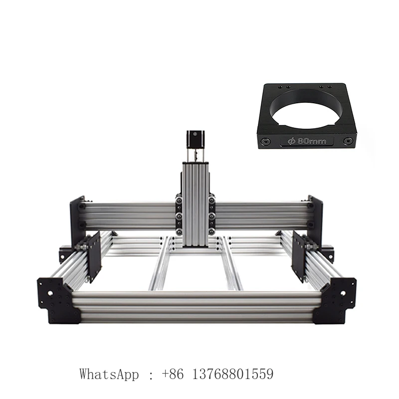 

Disassembled Pack DIY CNC Router Frame Engraver Laser Engraving Machine For Large Area Engraving Work 1000x1000 1500x1500mm
