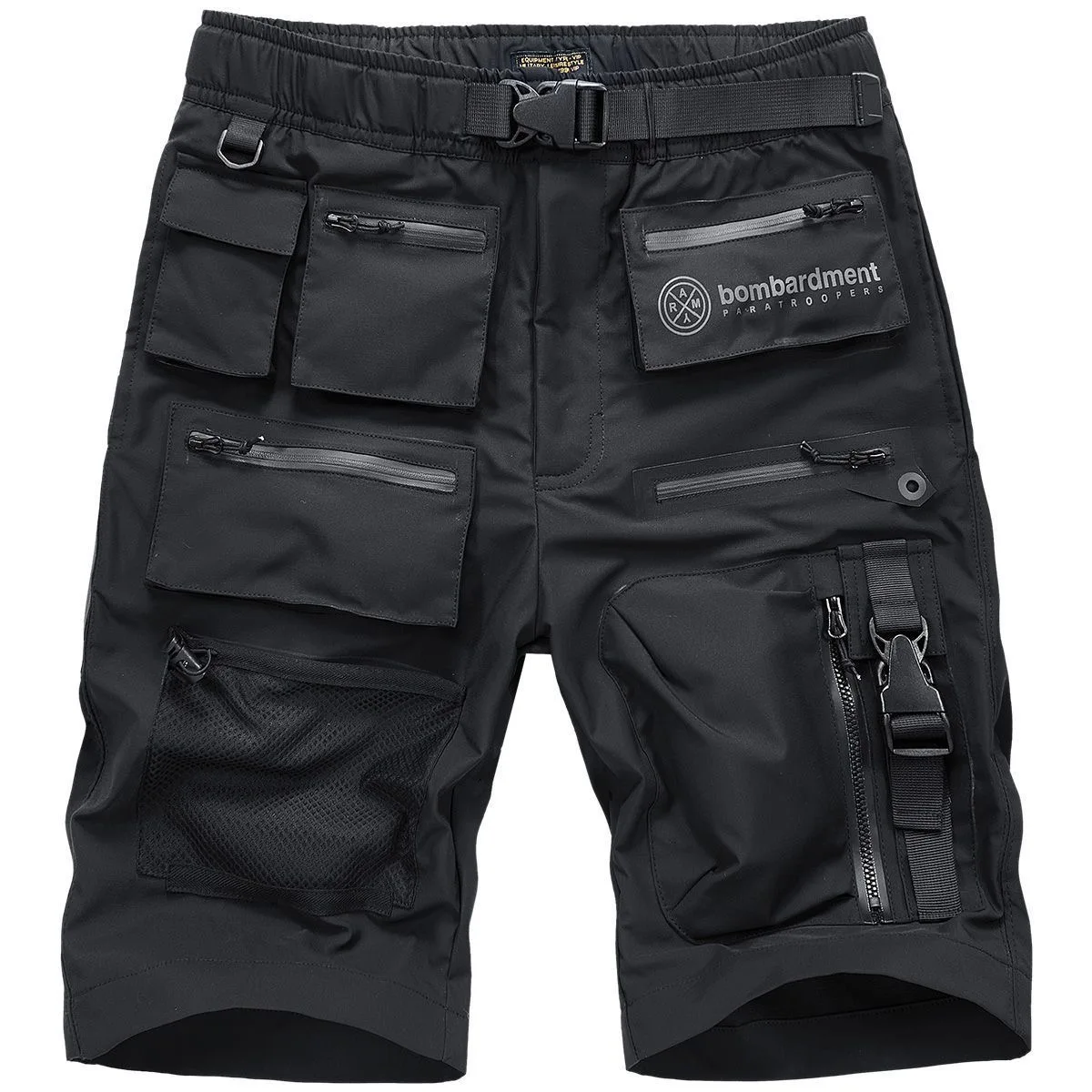 

New Summer Fashion Trend Functional Paratrooper Cargo Shorts Men's Loose Sport Multi-Pocket Plus Size High Quality Pants M-5XL