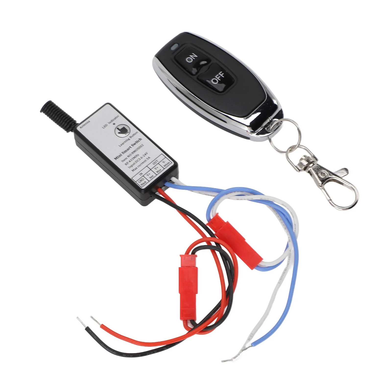 Electric Scooter Relay Remote Switch Speed Limit On Off Portable Easy to Install Receiver and Transmitter Kit