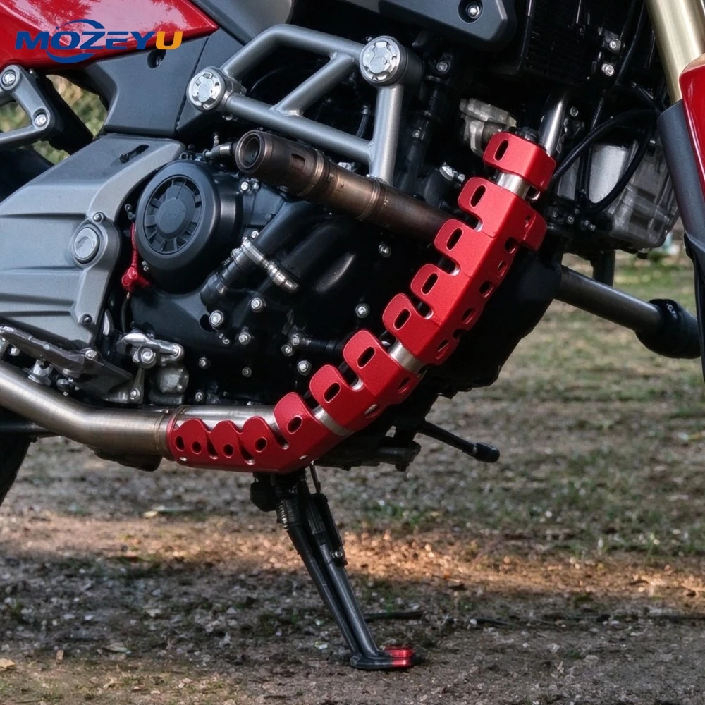 Motocross Enduro Supermoto Motorcycle Exhaust Muffler Pipe Heat Shield Protector Cover For Honda CR CRF YZF KXF RMZ Dirt Bike MX