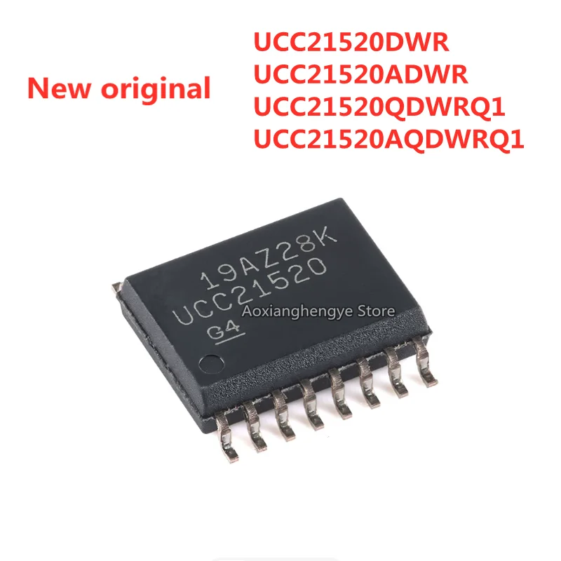 5PCS UCC21520DWR UCC21520ADWR UCC21520QDWRQ1 UCC21520AQDWRQ1 SOP16 Dual-channel isolated gate driver Support BOM List Quotation