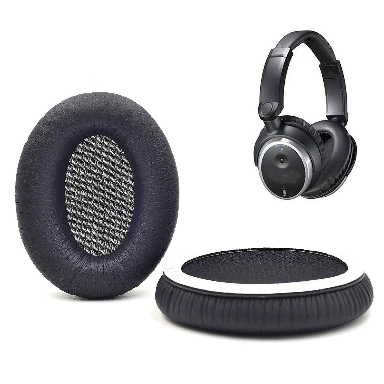 ZUODUO For Audio-Technica ATH-ANC7 ATH-ANC7B ATH-ANC9  ATH-ANC27 Headphones Memory Foam Ear Cushions High Quality