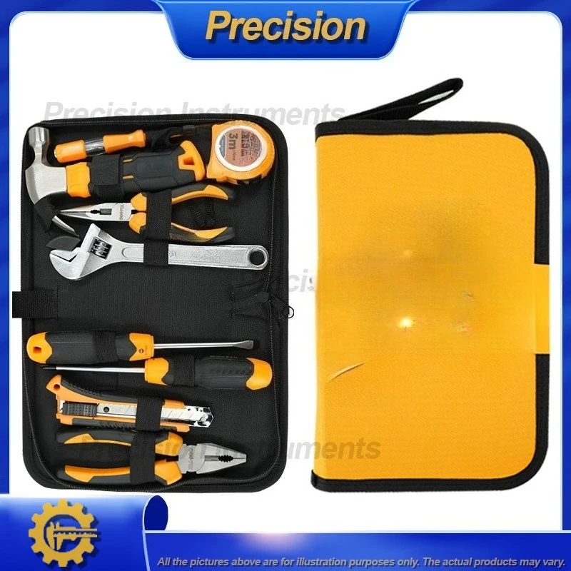 2026 COOFIX 9 Piece Home Auto Repair Tool Kit High Quality Chrome Vanadium Steel Hand Tools Set Practical Hardware Tools