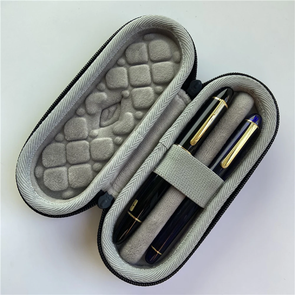 Hard Shell Waterproof Storage Box Carrying Case for Parker Pelikan LAMY PILOT Hero Bernard Shaw Pen Protection Bag Handbag