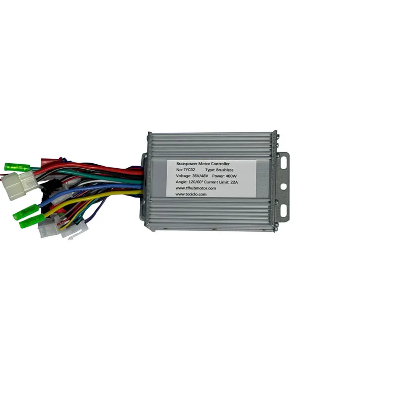 

DC Brushless Motor Controller 36V/48V 400W/450W 22A BLDC Motor Driver for Ebike Electric Kick Scooter