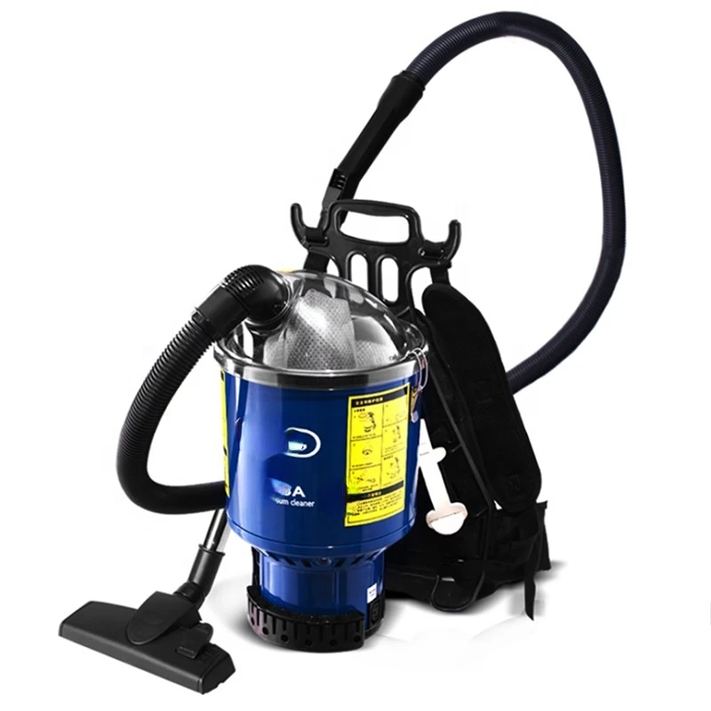 industrial corded spare parts replacement sold separately strong suction efficient dry cleaning backpack vacuum cleaner with bag