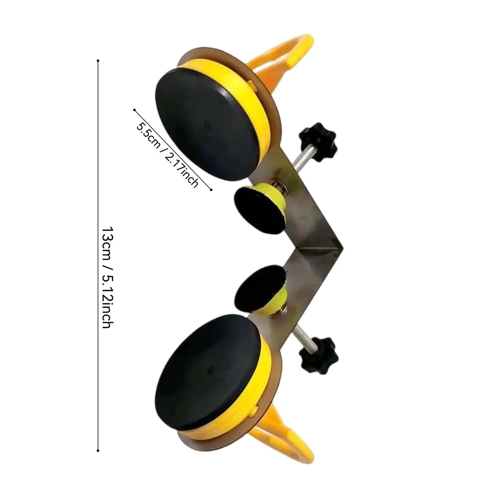 Ferramenta de conexão de 90 graus para junta de superfície de trabalho com ventosa, dispositivo de fixação de elevação de sucção conjunta de nivelamento de tensão a vácuo