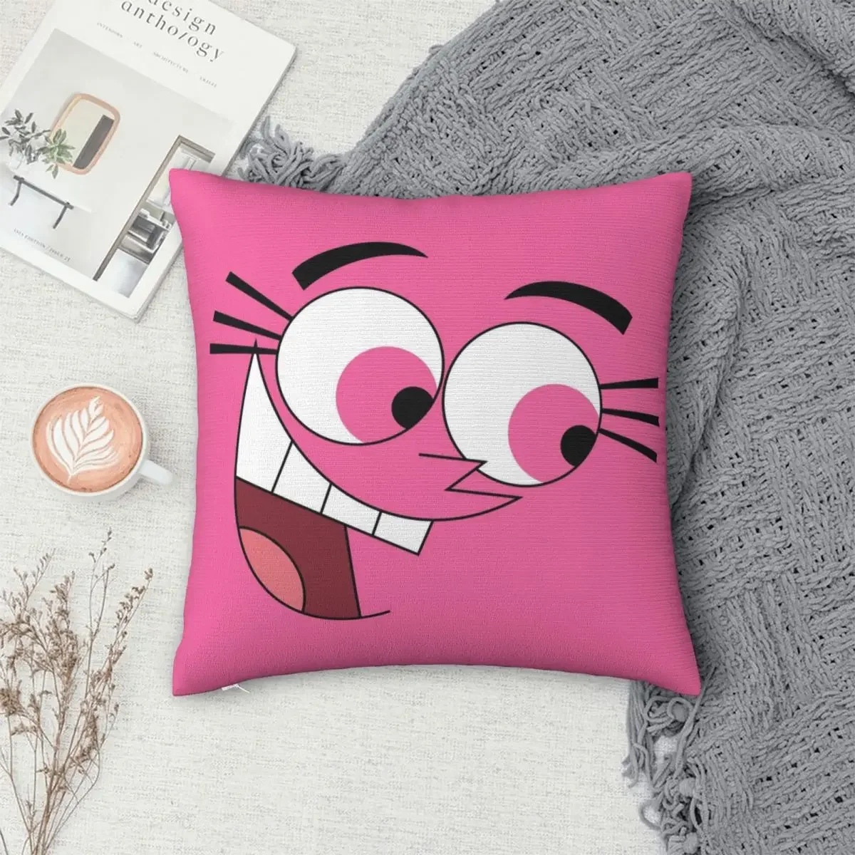 Fairly Oddparents - Wanda Pillowcase Polyester Pillows Cover Cushion Comfort Throw Pillow Sofa Decorative Cushions Used for Home