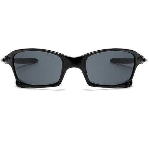 Imagen 2 del producto Gafas de sol cuadradas clásicas para hombre, gafas de sol Anti-UV400 de diseño de marca para hombre, montura ultraligera rectangular, gafas de alta calidad