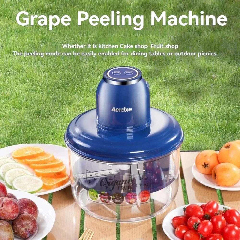 

New Wireless Automatic Fruit Peeler Machine Portable Fast Easy for Plum Peach Grape Kitchen Tool