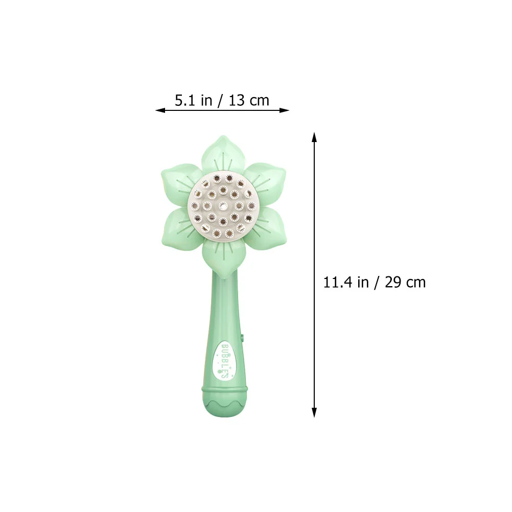 Wedding Sunflower Bubble Machine Child Baby for Kids Bath Toys 2900X1300X320CM Plastic Sunflower-shaped Wand Making