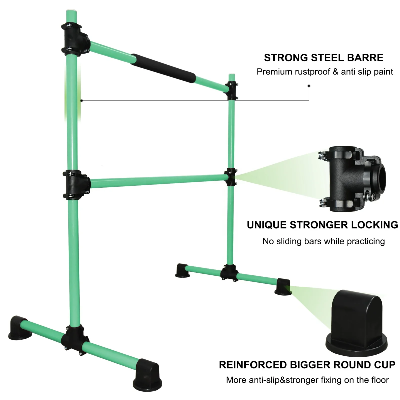 

Foldable Height Adjustable Kip Bar Junior Kids Home Gymnastics Training Bar