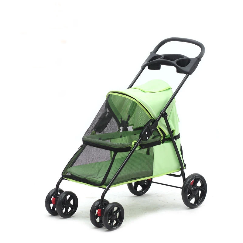 

Outdoor Lightweight Folding Pet Carriage Cat Dog Small Dog Stroller Small Dog Cat Teddy Stroller