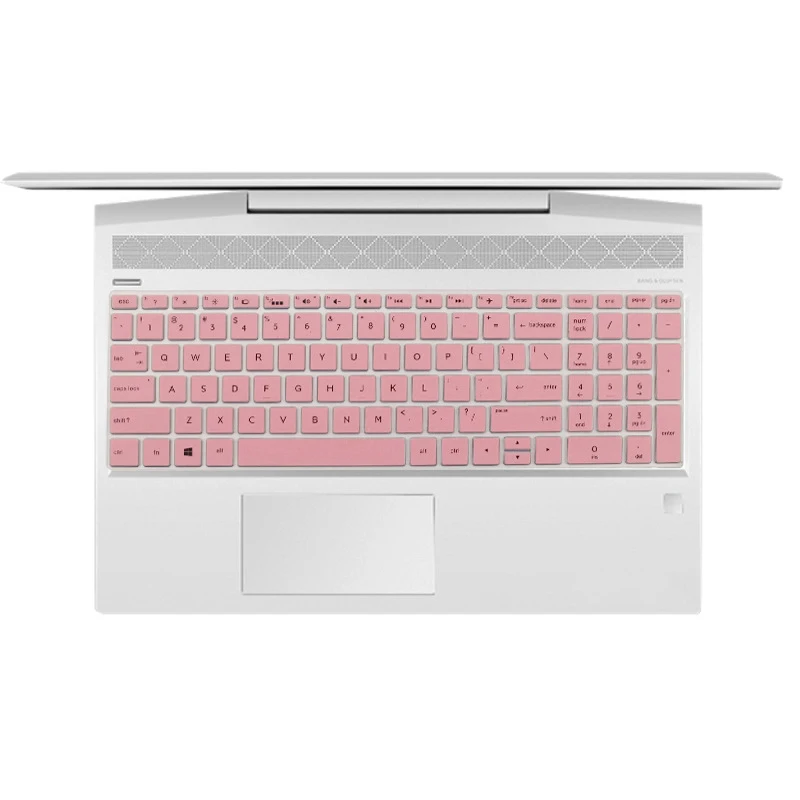 15.6 polegadas de silicone portátil notebook teclado capa protetor filme
