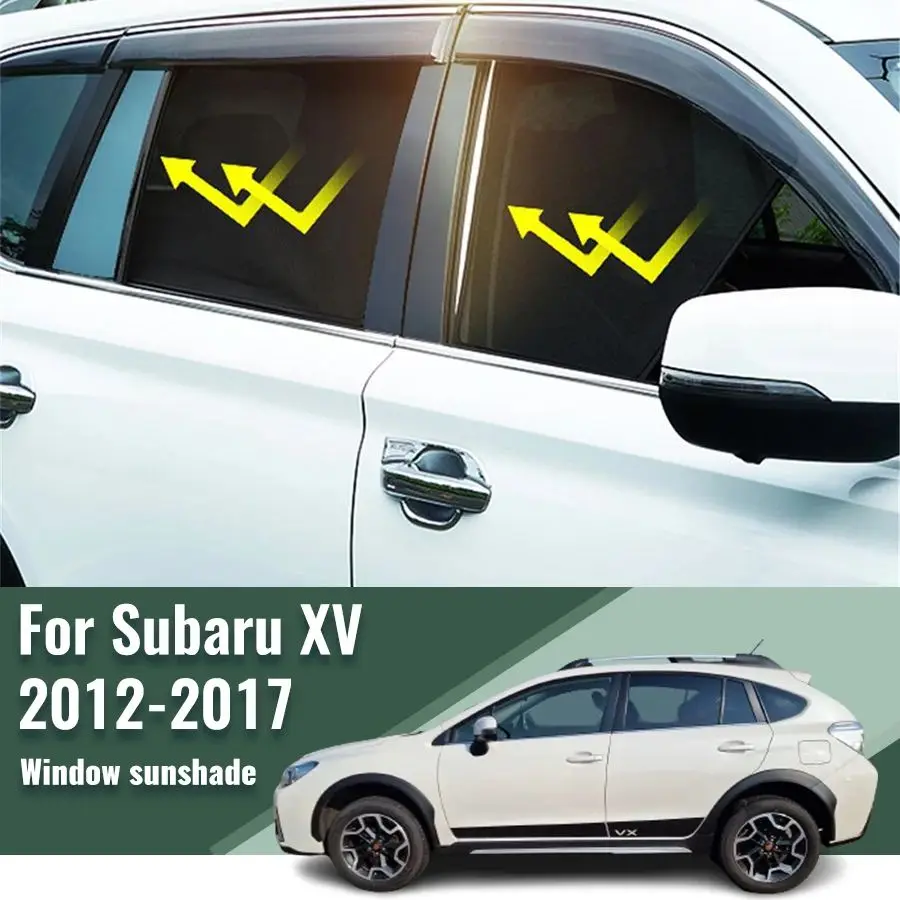 

Для Subaru XV Crosstrek GP 2012-2017 автомобильный солнцезащитный козырек переднее лобовое стекло рамка занавеска заднее боковое детское окно солнцезащитный козырек