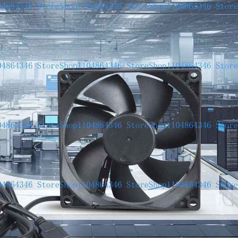 5AsD 90x90x25mm 5V Ruhige Kühllüfter USB -Luftstrom für Computer -Case -Server -Kühlung