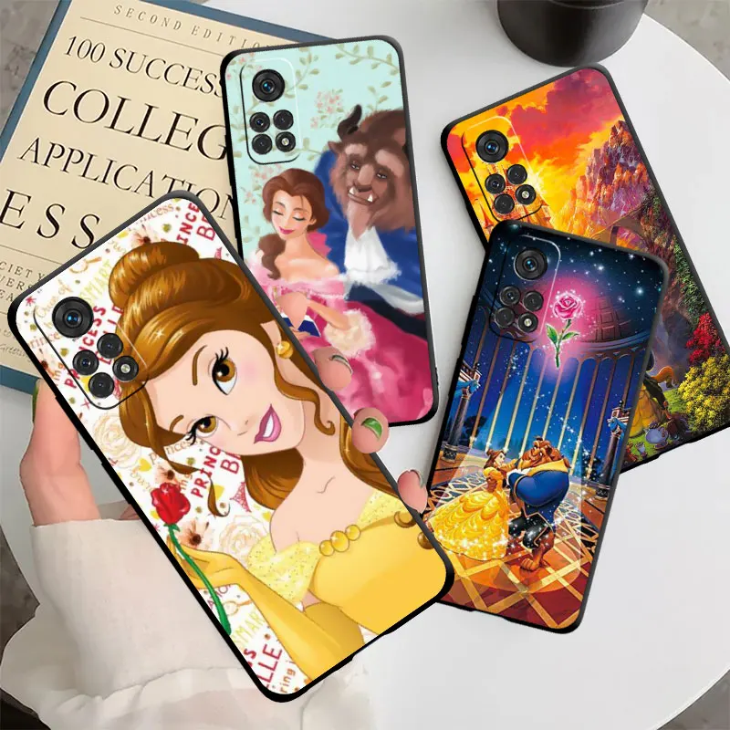 Case For Xiaomi Mi Poco X3 NFC X4 Pro X5 11T 11 Lite F3 10T 9T 12 M3 M4 C40 F1 C55 C51 Soft Phone Cover Beauty And Beast Funda