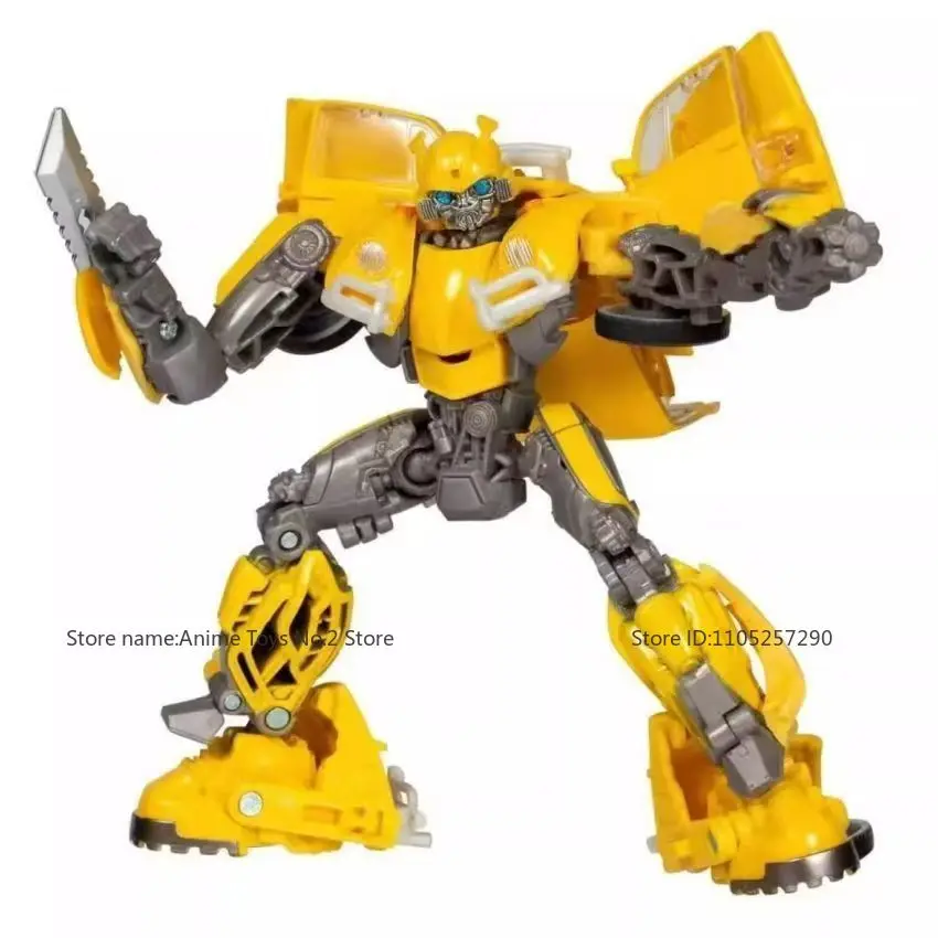 Transformator heeft inventaris en verzamelbaar SS-117 Bumblebee Action Doll Verjaardagscadeau Model Collectible Originele doos Trendy Gift