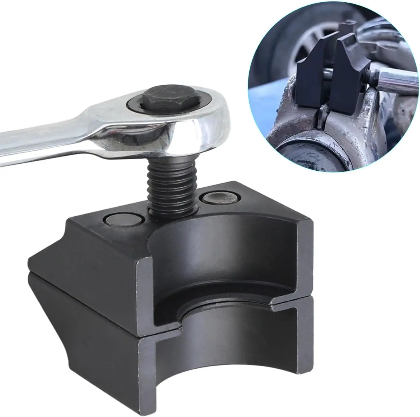 

Universal Suspension Strut Split Hub Steering Knuckle Spreader Tool, Tool Shock Absorber Remover