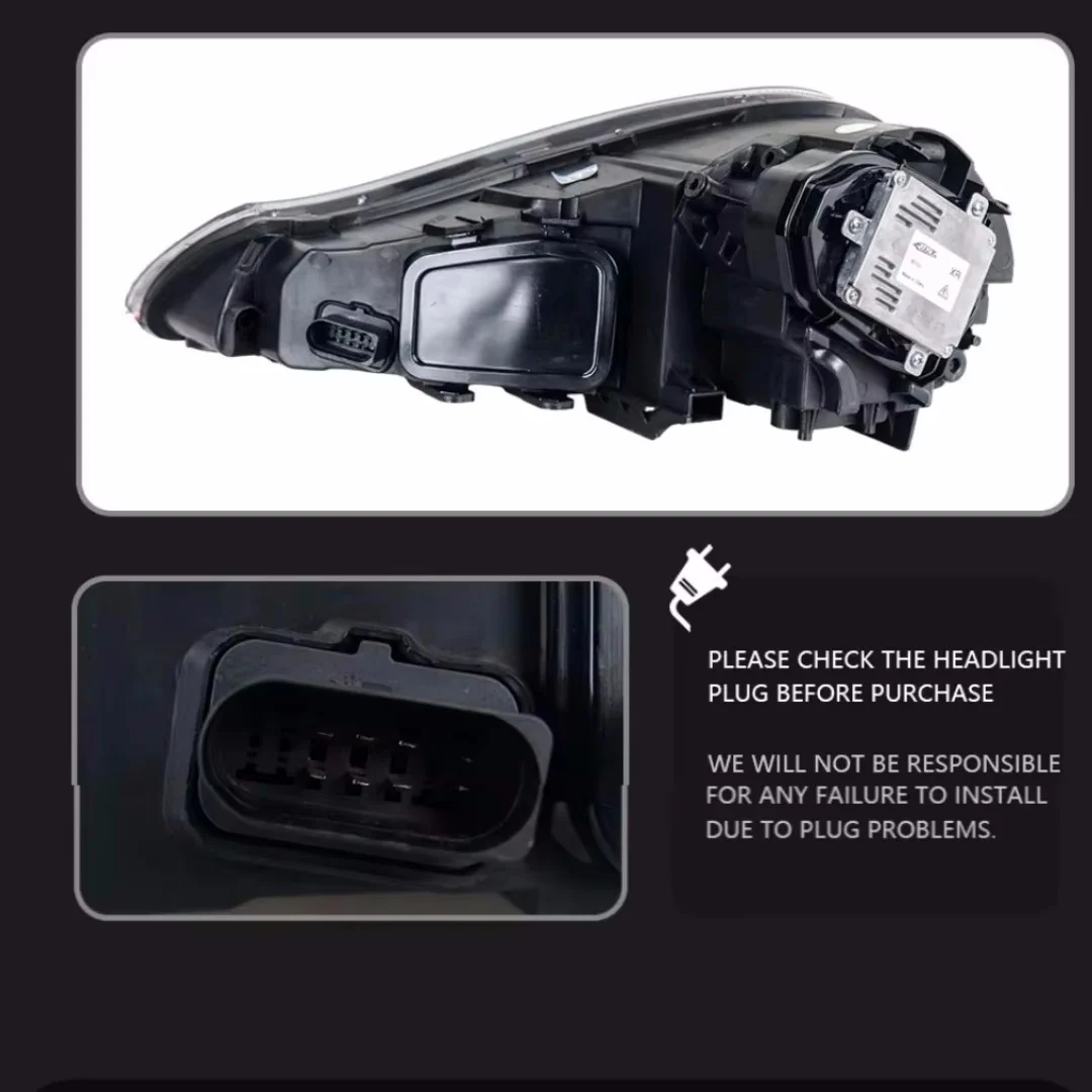 

GXGLNAV For 2007-2010 Porsche Cayenne Headlight 957 Headlights LED PDLS Matrix Front Lamp DRL Auto Accessories Plug Play