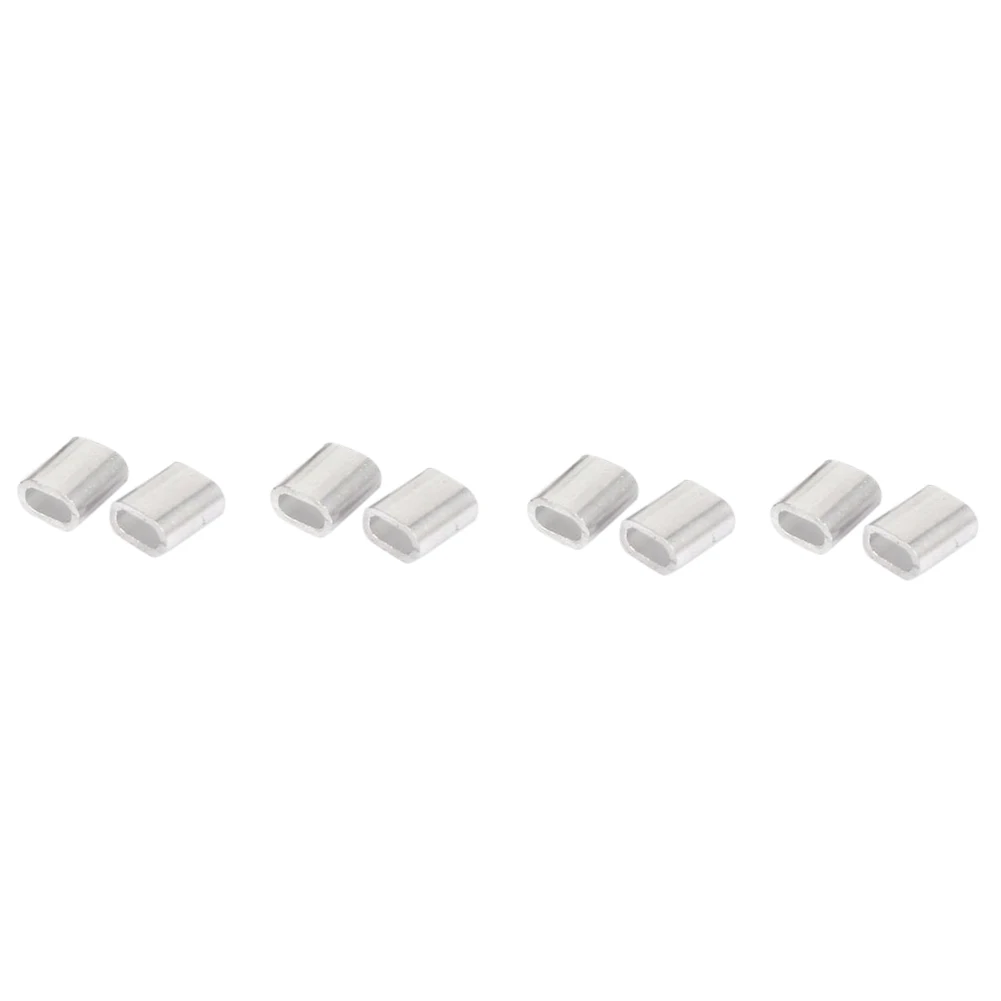 2.5Mm Enkel Gat Draadkabel Aluminium Mouwen Clip Kabel Krimpt 100Pcs