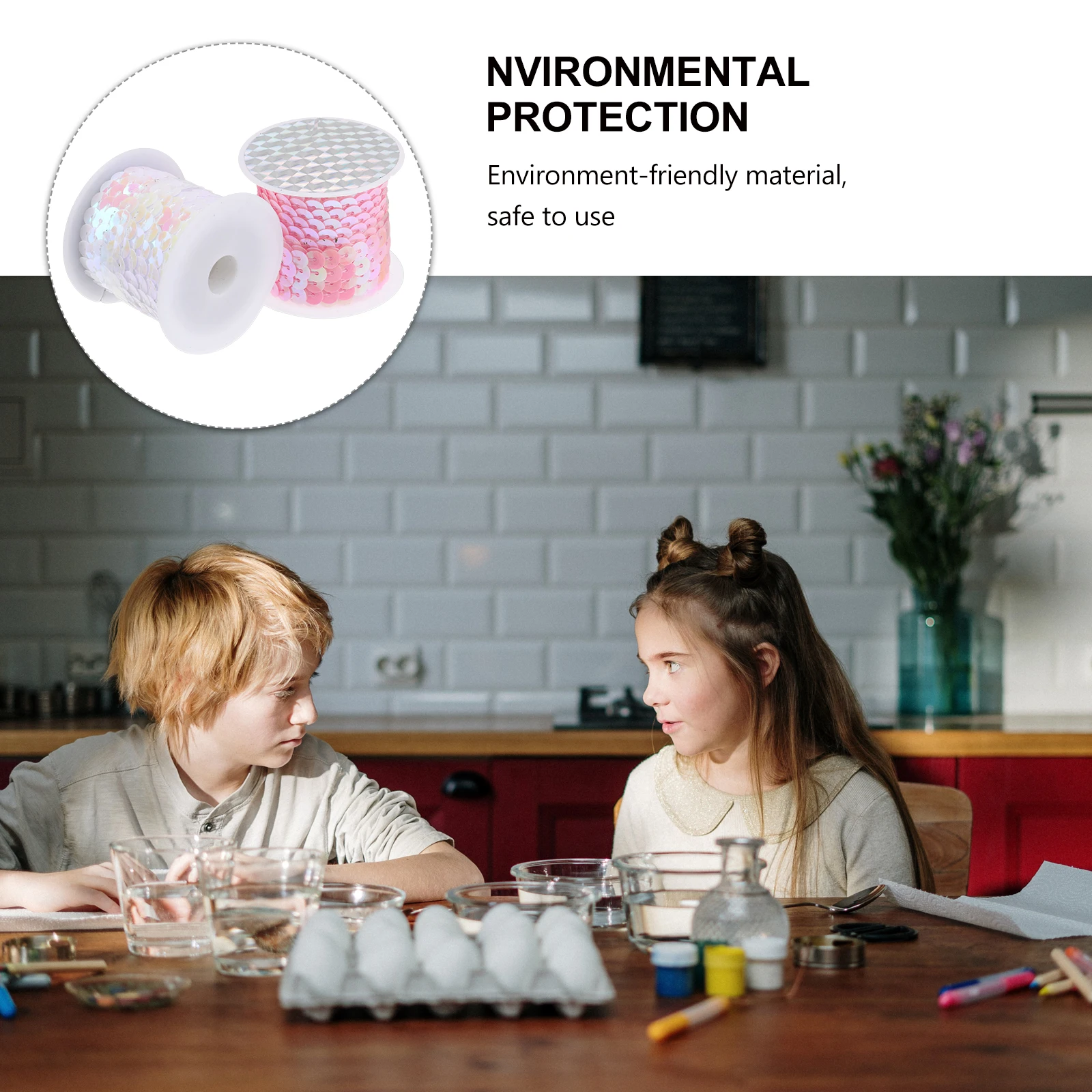 

10pcs 10 Rolls Diy Sequins Decor Accessories Bright Shiny Craft Clothing Decorative Materials For Diy Fashion Projects