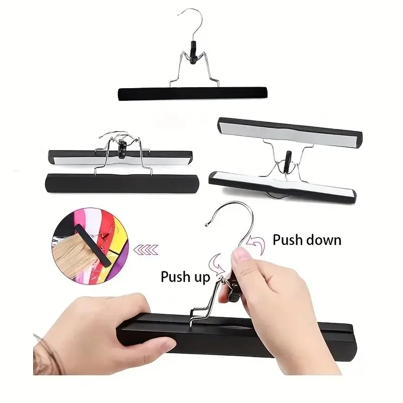 1/2/3PCS Wig Hanger Organizer for Multiple Wigs Virgin Hair Weft & Clip Extensions Carrier Storage Solution