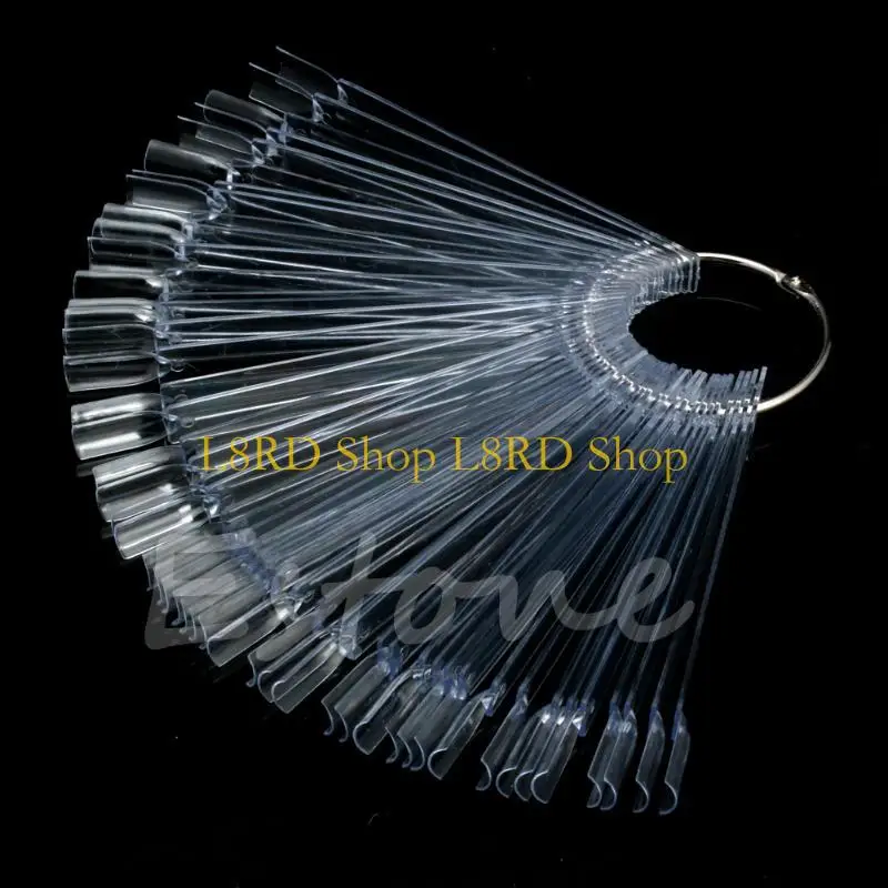 L8RD False Nails Tip Swatches Accessories Tool Color Chart Brush Stand Template Art Display Holder Practice Stand