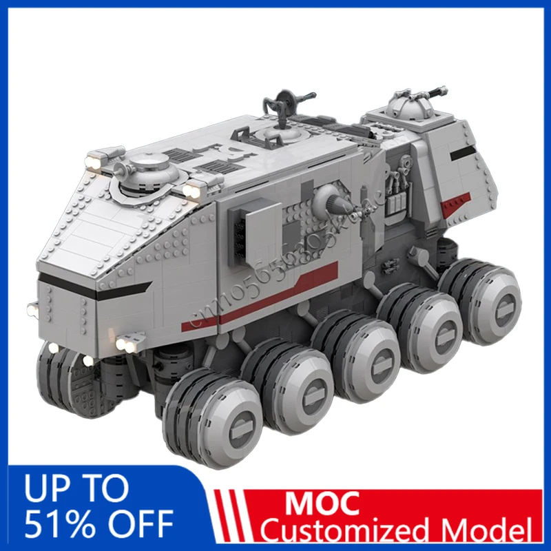 

3712 PCS Customize Scale Juggernaut Technology Creative MOC Building Block Model Children Education Assembly Toy Birthday Gifts