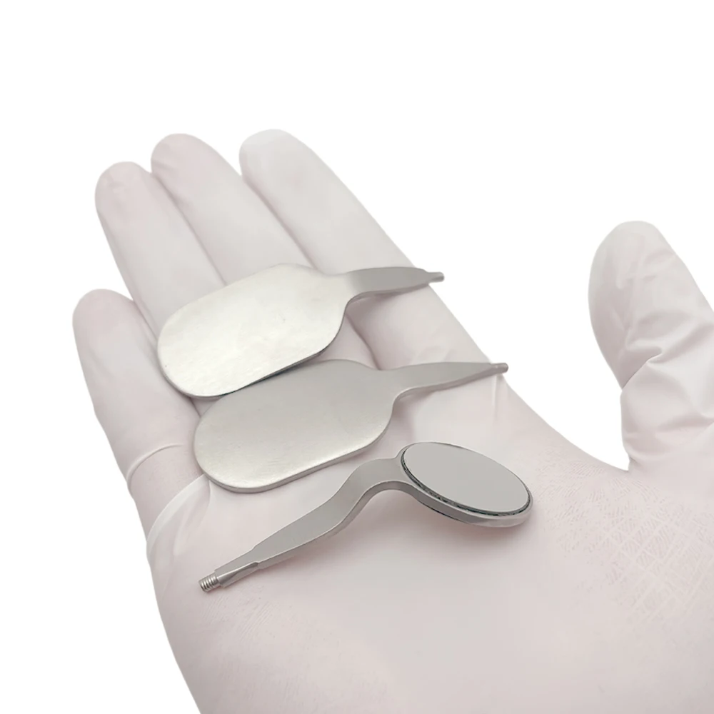 Anti-Fog Rhodium Dental Mouth Mirrors, Reusable Long Shape Oral Reflectors, High-Quality Dental Tools for Dentists & Clinics - Image 3