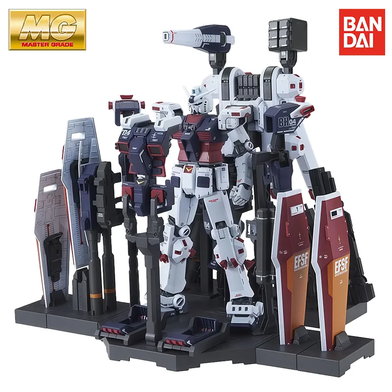 

BANDAI Genuine MG 1/100 FA-78 FULL ARMOR GUNDAM THUNDERBOLT Anime Action Figure Assembly Model Toys Collectible Model Ornaments