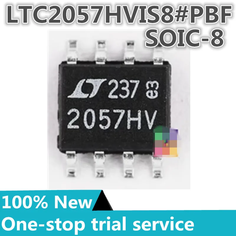 

2-100pcs %New original LTC2057HVIS8 LTC2057HVIS8#PBF Silk Screen 2057HV package SOP-8 High voltage op amp