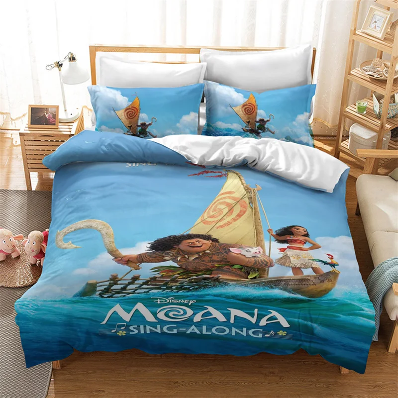 Imagem -05 - Disney Jogo de Cama Capa Edredão Decoração do Quarto dos Desenhos Animados Menino Meninas Crianças Presentes Cama Único Gêmeo Rei Tamanho Conjunto