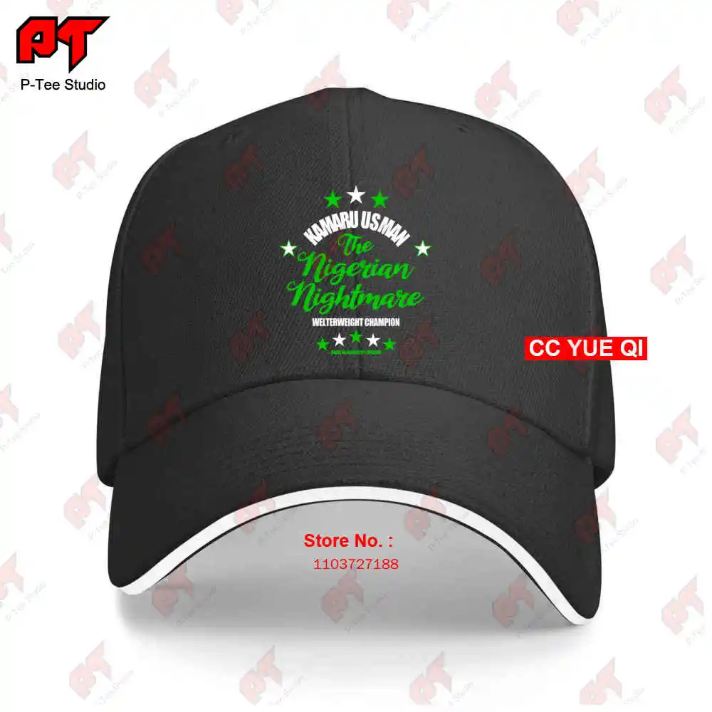 Kamaru Usman Kamaru The Nigerian Nightmare Baseball Caps Truck Cap 0ONX