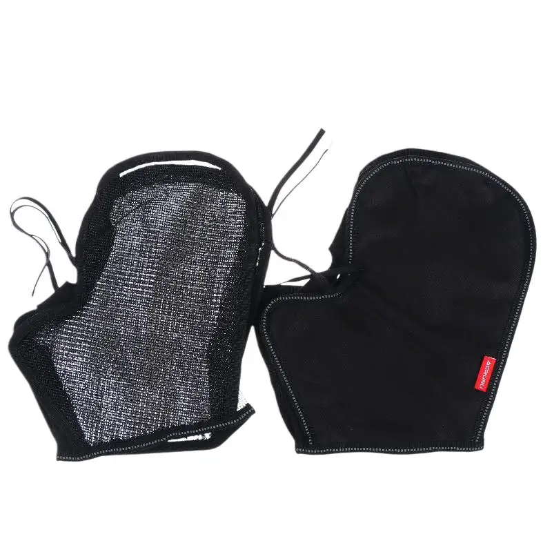 

[CR] 1Pair Summer Motorcycle Handlebar Muffs Sun Protection Gloves Breathable Waterproof Oxford Cloth Mesh Riding Gloves