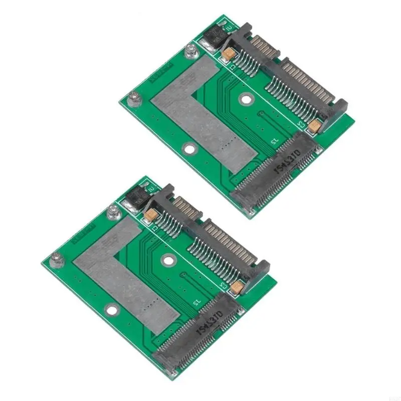 

652F Plugs and Play Mini mSATA to 2.5InchSATA Adapter for Desktop and Laptop Compatibility Stable & Efficient Power Use