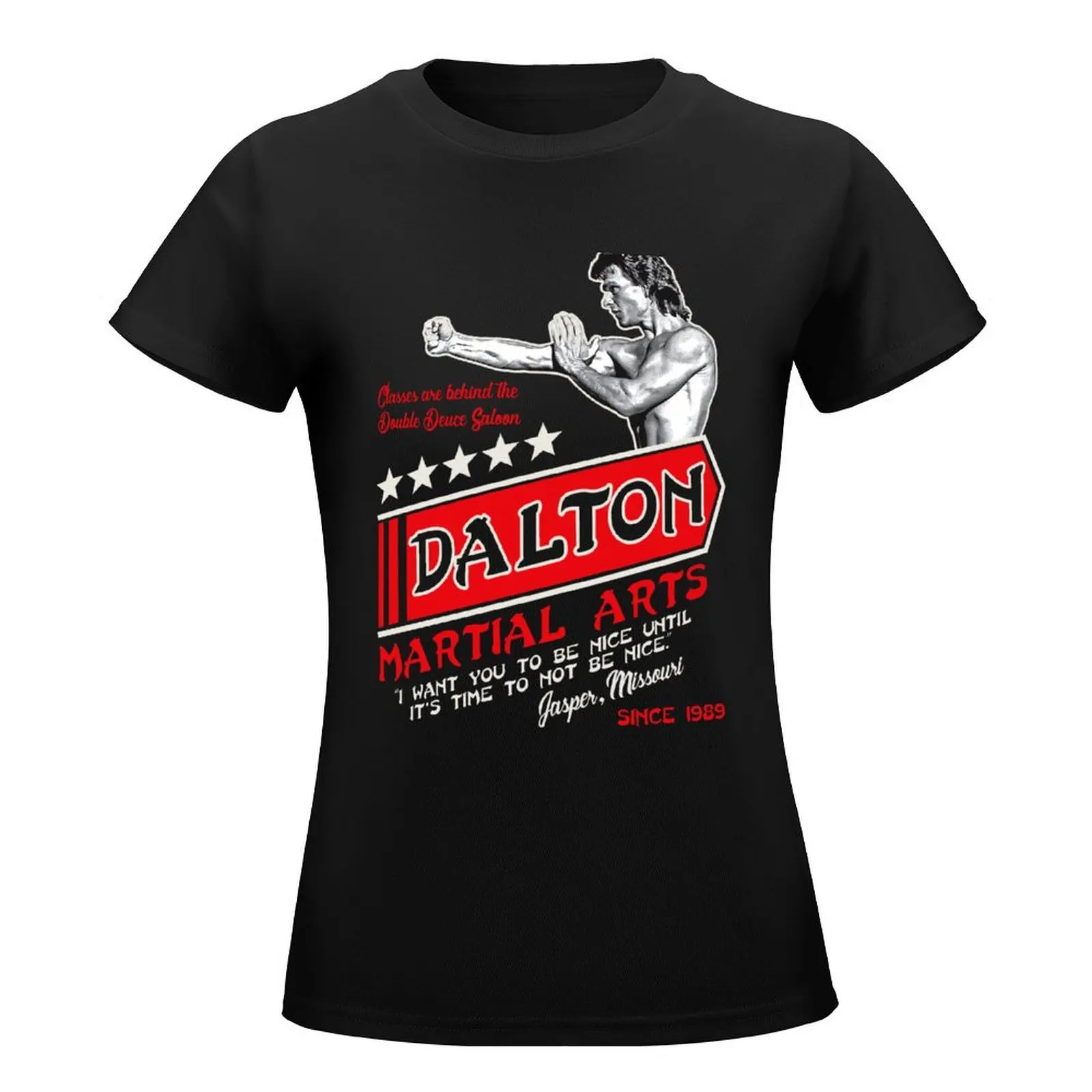 Dalton Martial Arts T-Shirt cute tops summer clothes blanks vintage clothes tshirts woman