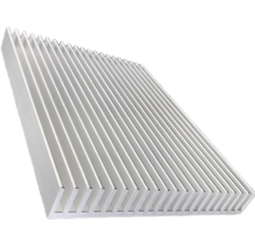 146*22*100~500mm Heat sink Aluminum radiator 6063 high quality aluminum factory