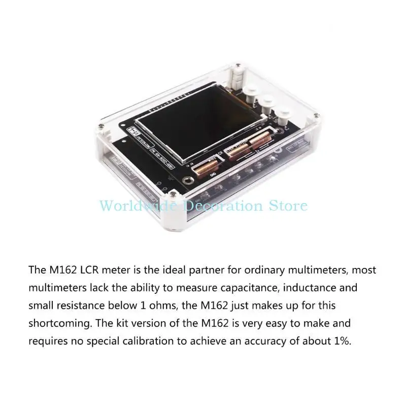 Q39B Dokładny tester pojemności M162 dla urządzeń elektronicznych Digital LCD Dokładne pomiary Digital LCD Ohm Resistance