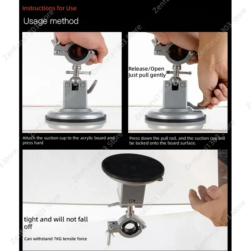 For Suction Cup Aluminum Alloy Table Vice Household Bench Vise Clamp