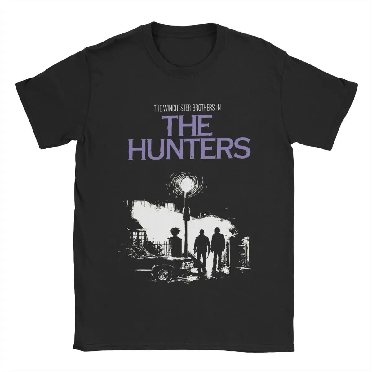 The Hunters Supernatural & The Exorcist Men T Shirts Casual Tees Short Sleeve O Neck T-Shirts Cotton Original Clothes