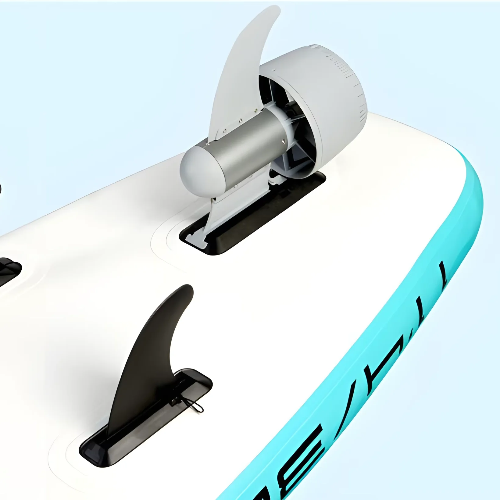 DD 600w 13kg thrust paddle board propeller with B1 battery, surfing max speed 12km/h propeller surfing fin