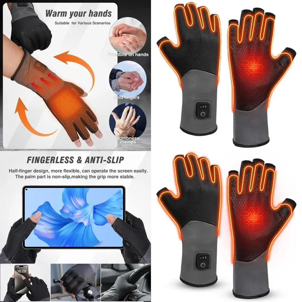 

Перезаряжаемые согревающие вкладыши для перчаток для мужчин и женщин, идеально подходят для активного отдыха и игр