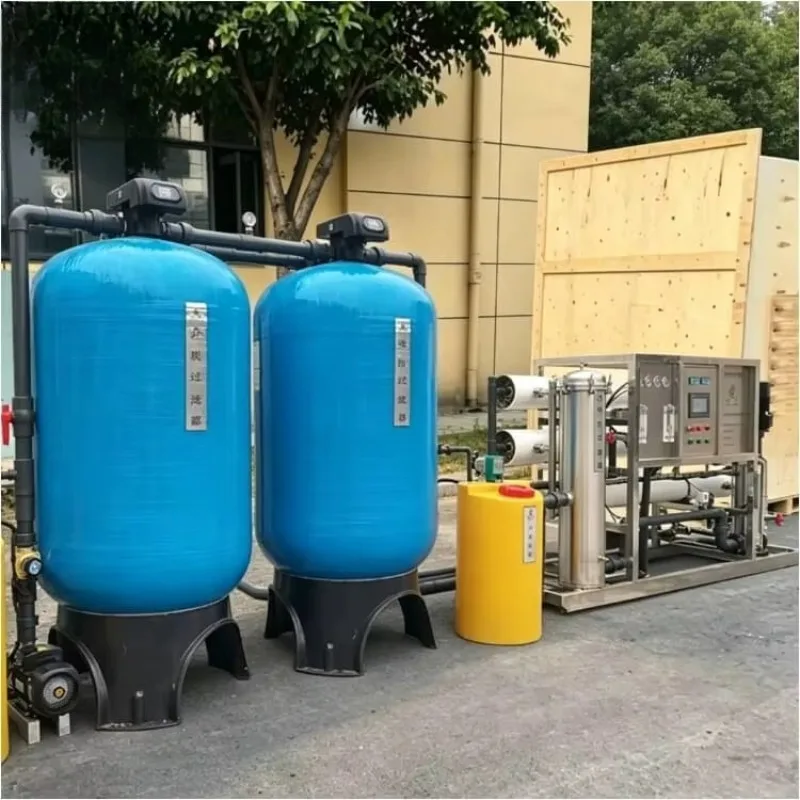Complete Reverse Osmosis Water Filter System RO Machine Water Refilling Station Purification Plant for Drinking Water Projects