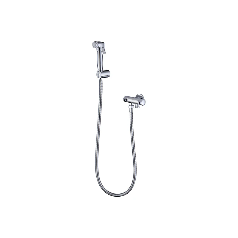 

Wall Mounted Handheld Bidet Wall Mounted Household Toilet Spray Bidet Pressure Boosting Nozzle Faucet Set Brushed Gold