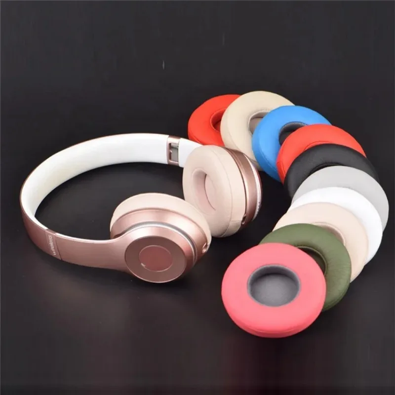 Auricolari di ricambio per Beats solo 2 2.0 3 3.0 cuffie di ricambio per cuffie cuffie di ricambio in Memory Foam cuscinetti per le orecchie in schiuma